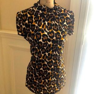 Trina Turk leopard top
